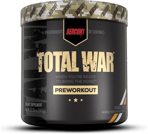 TOTAL WAR Preworkout by REDCON1.